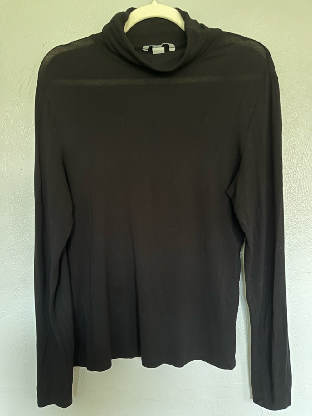 H&M Black Turtleneck Long Sleeve Sweater Size L